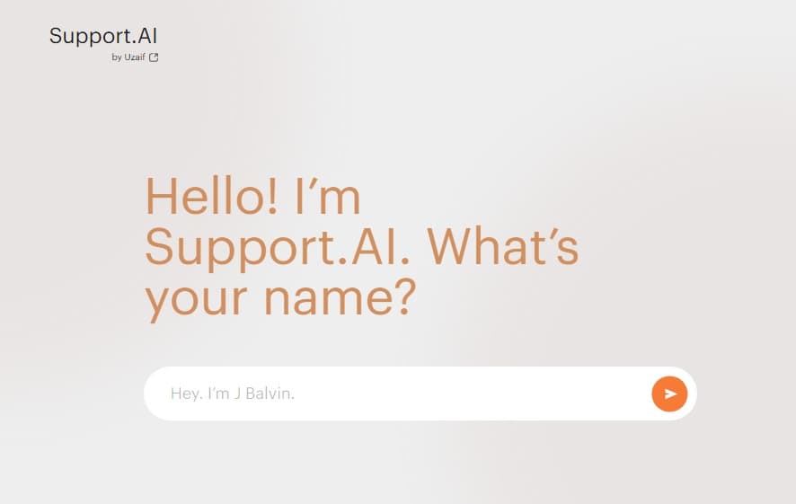 Support AI